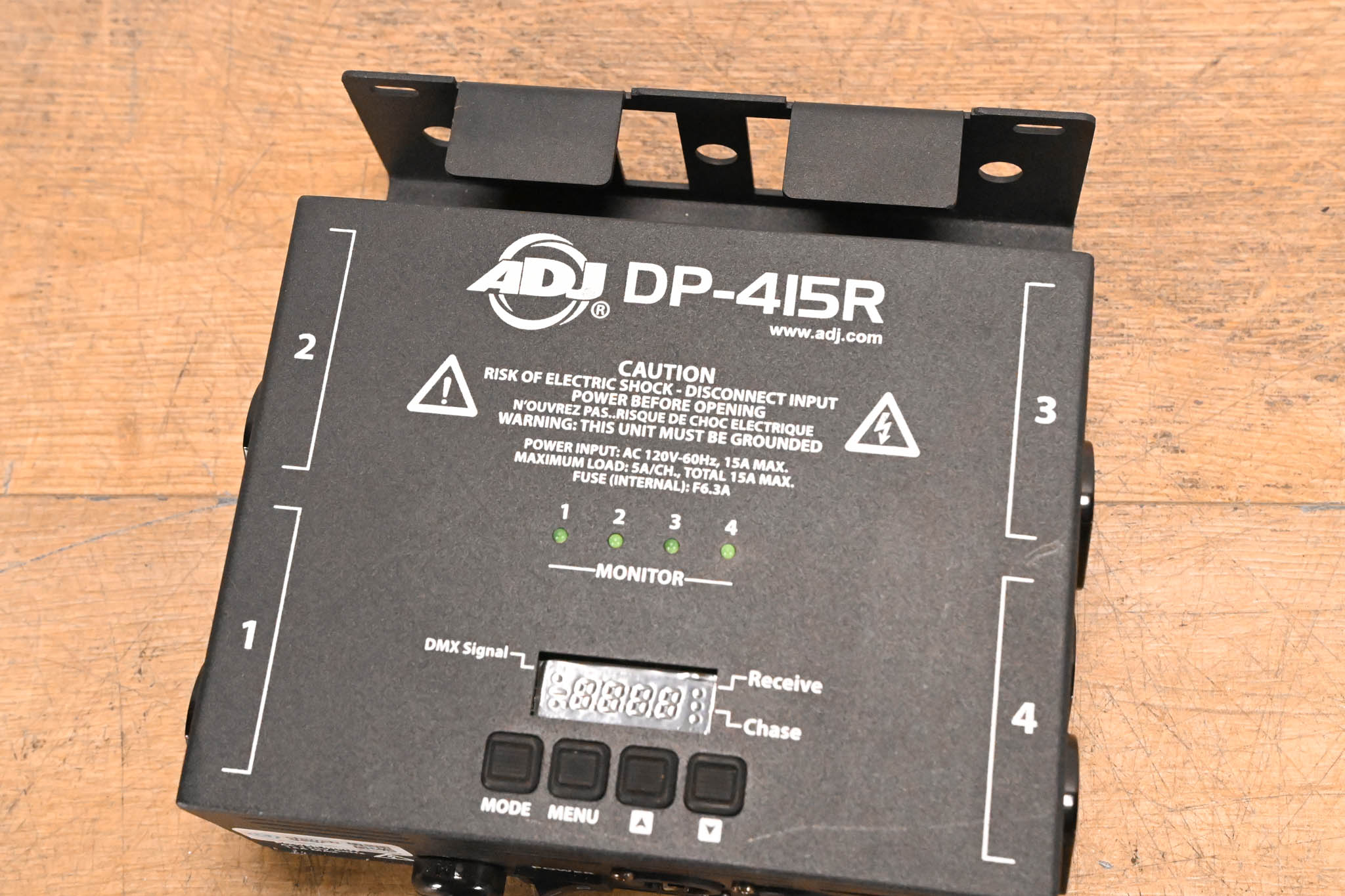 ADJ DP-415R 4-Channel 600W DMX Dimmer/Switch Pack