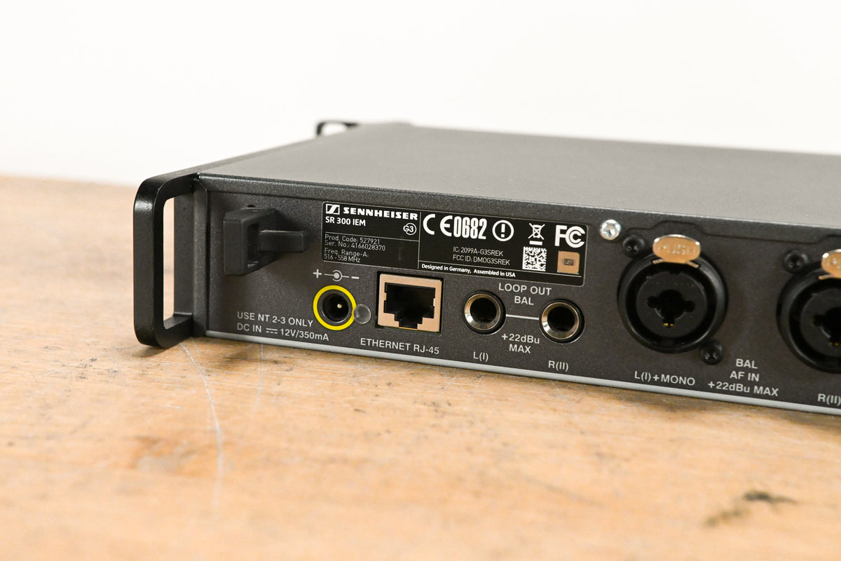 Sennheiser ew 300 IEM G3 Wireless IEM System - A Range NO POWER SUPPLY