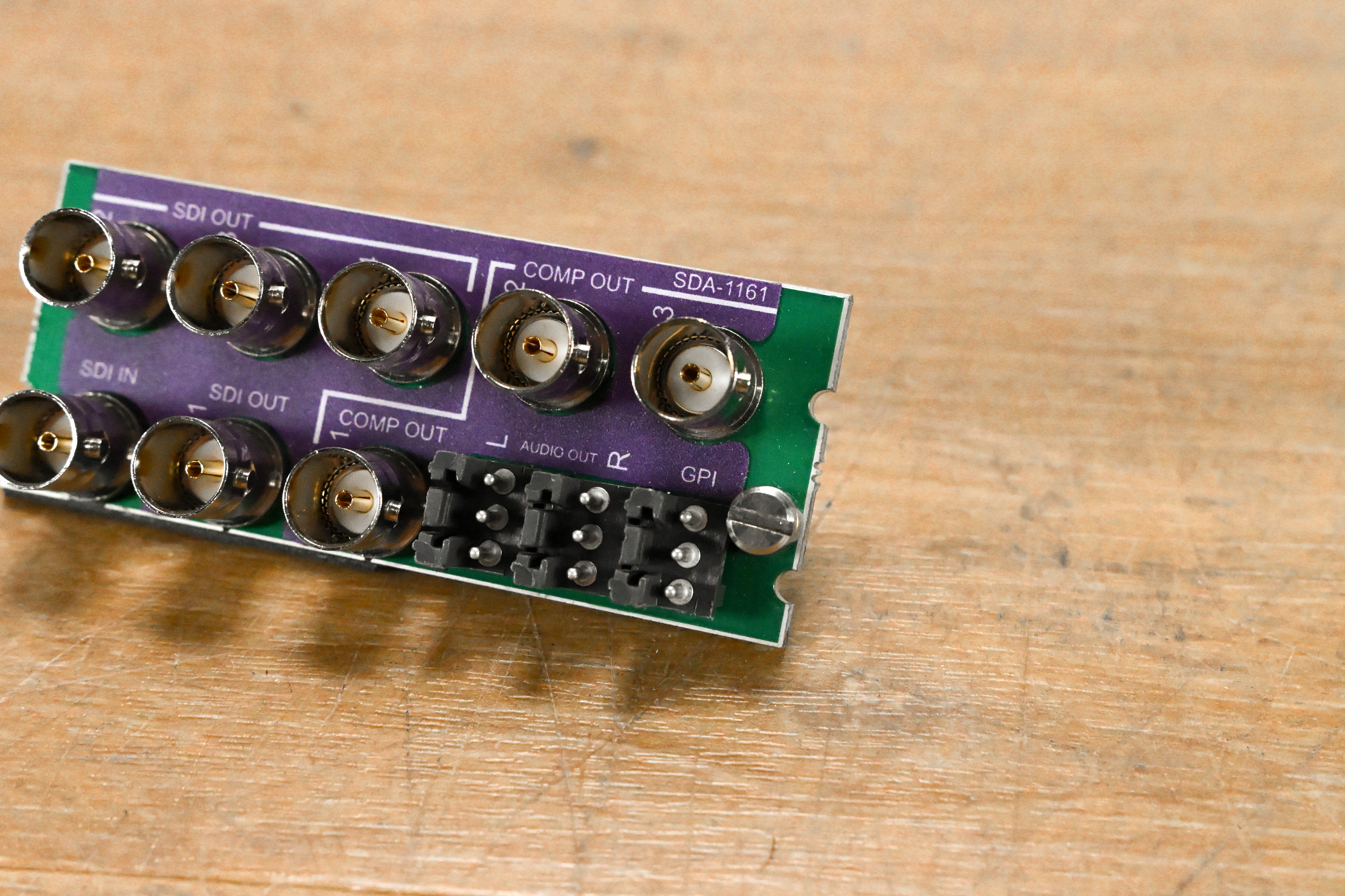 Miranda SDA-1161 Rear I/O Module for Densité Frame