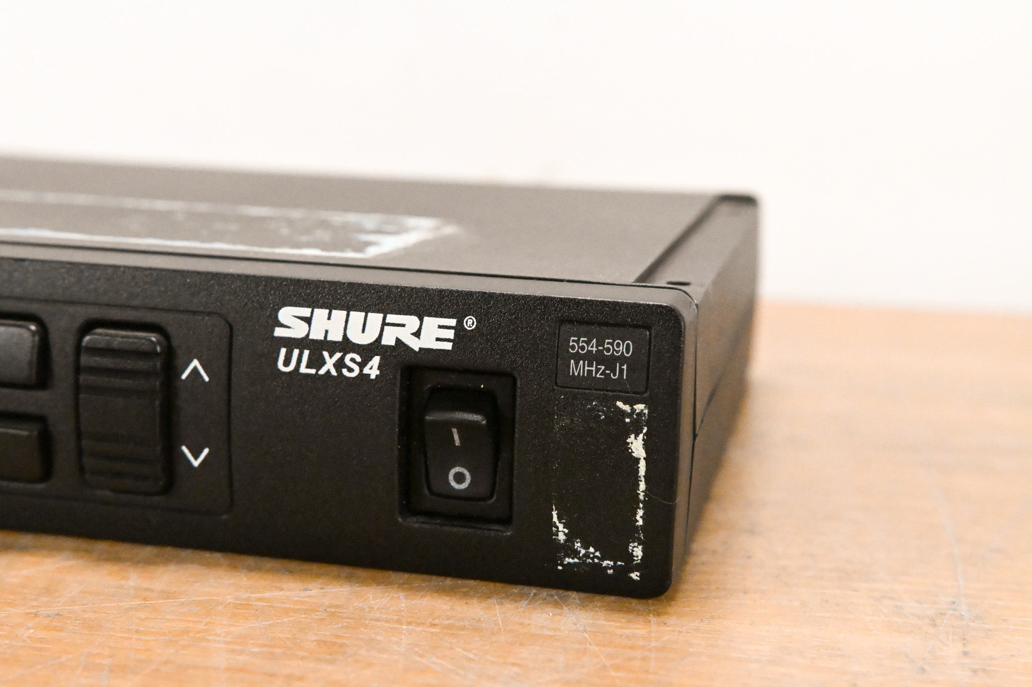 Shure ULXS4 Wireless Receiver - J1 Band: 554-590 MHz (NO POWER SUPPLY)