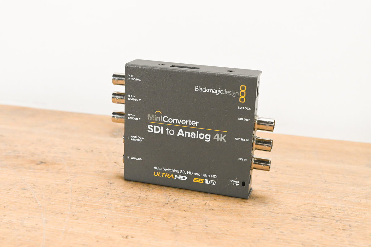 Blackmagic Design Mini Converter SDI to Analog 4K (NO POWER SUPPLY)