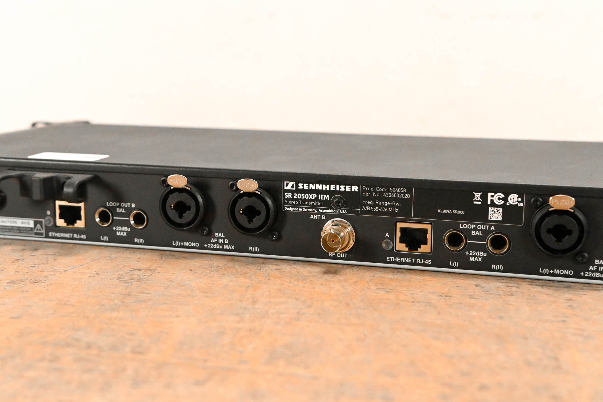 Sennheiser SR 2050XP IEM Dual Wireless Transmitter - Gw1: 558-626 MHz