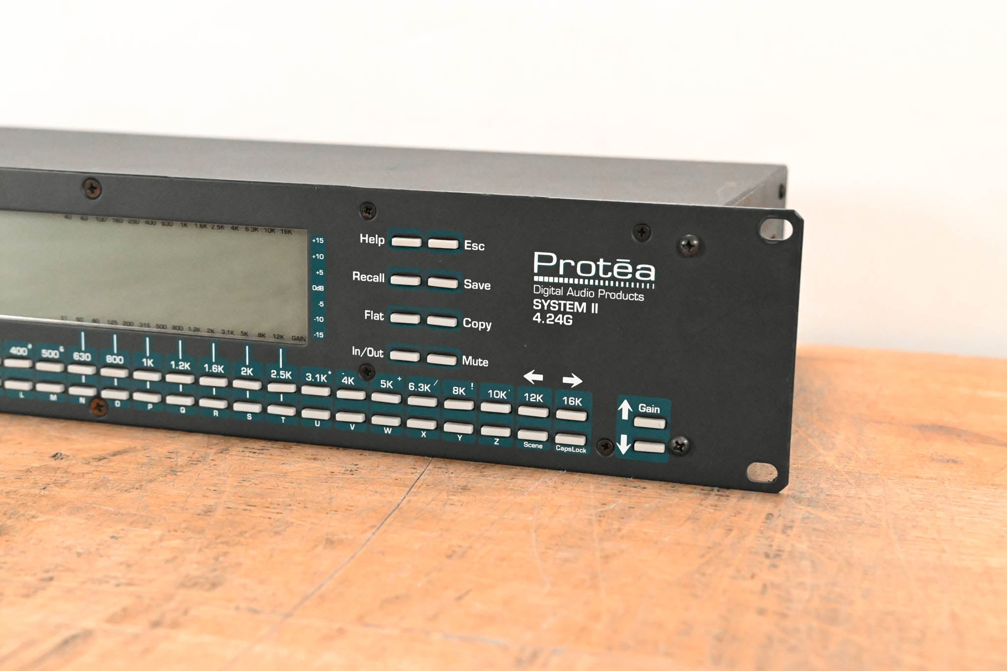 Ashly Protea System II 4.24G 4-Channel Digital Graphic Equalizer