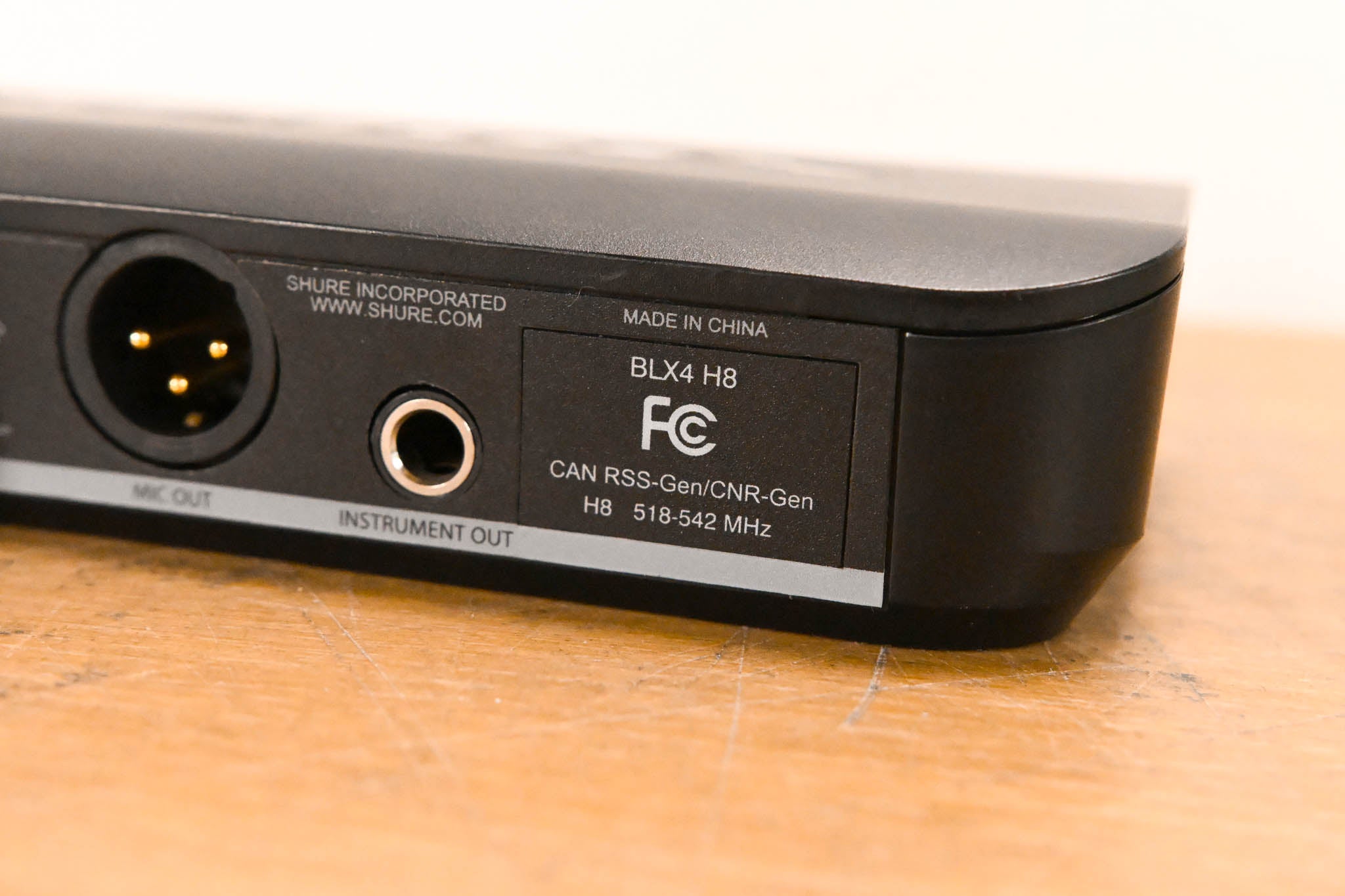 Shure BLX14 Bodypack Wireless System - H8 Band 518-542 MHz (NO PSU)