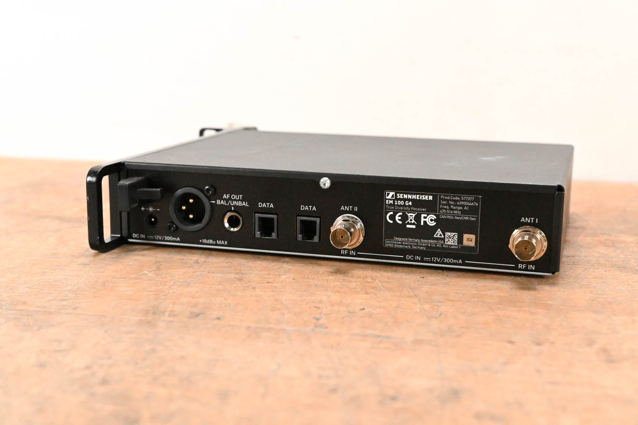 Sennheiser ew 100 G4 Belt Pack Wireless System - 470-516 MHz (NO PSU)