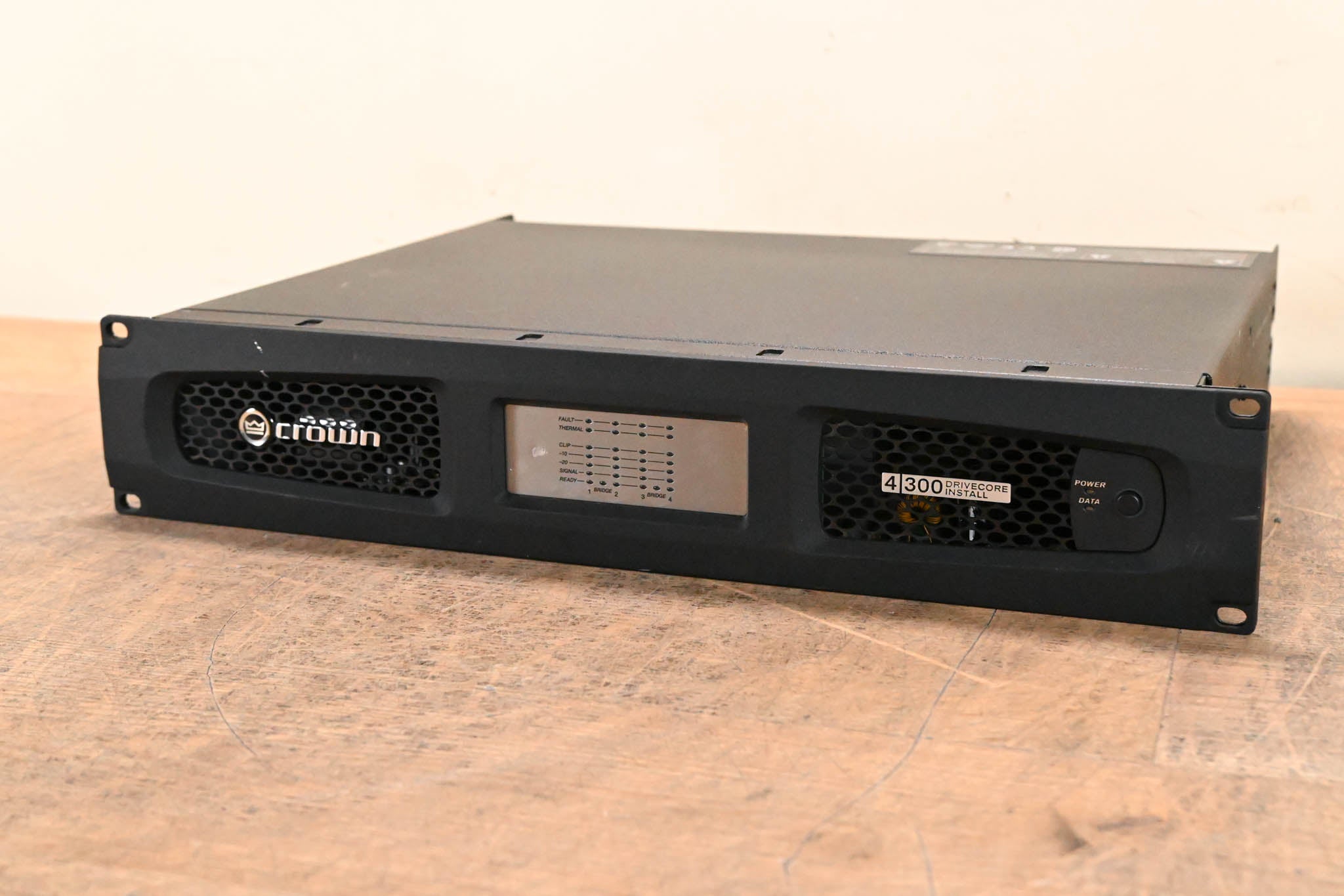 Crown DCi 4|300 Four-Channel, 300W @ 4Ω Analog Power Amplifier, 70V/100V