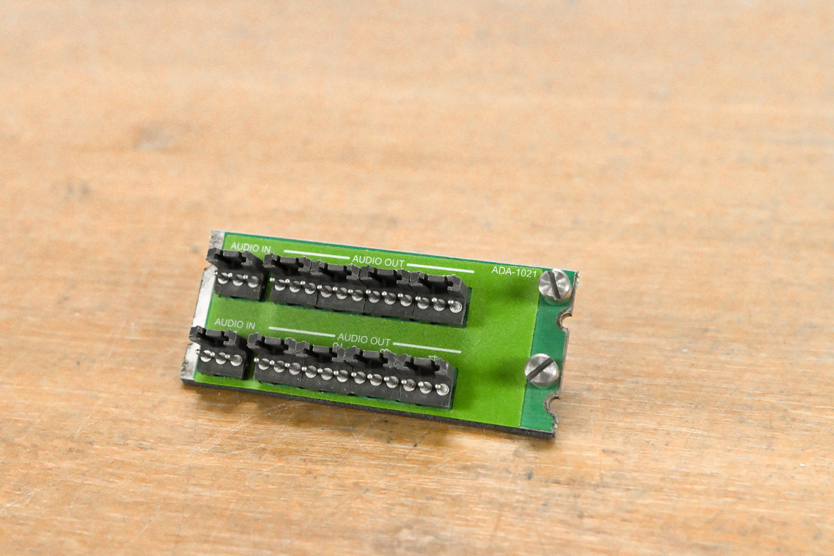 Miranda ADA-1021 Rear I/O Module for Densité Frame