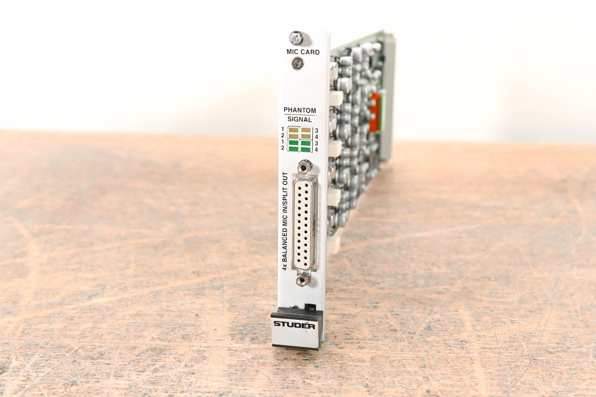 Studer Mic/Line In Card for D21m Modular I/O System