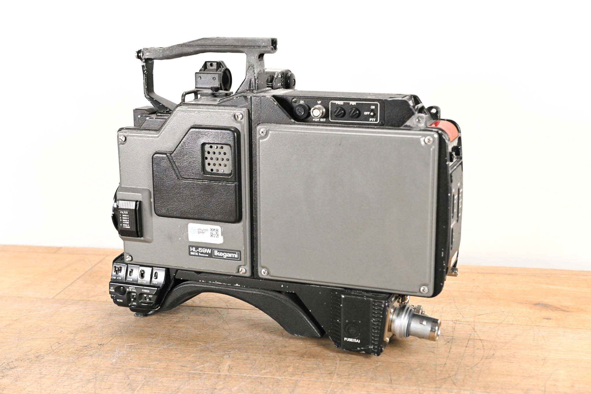 Ikegami HL-59W Digital Camera Body with TA-593 Triax Camera Adapter