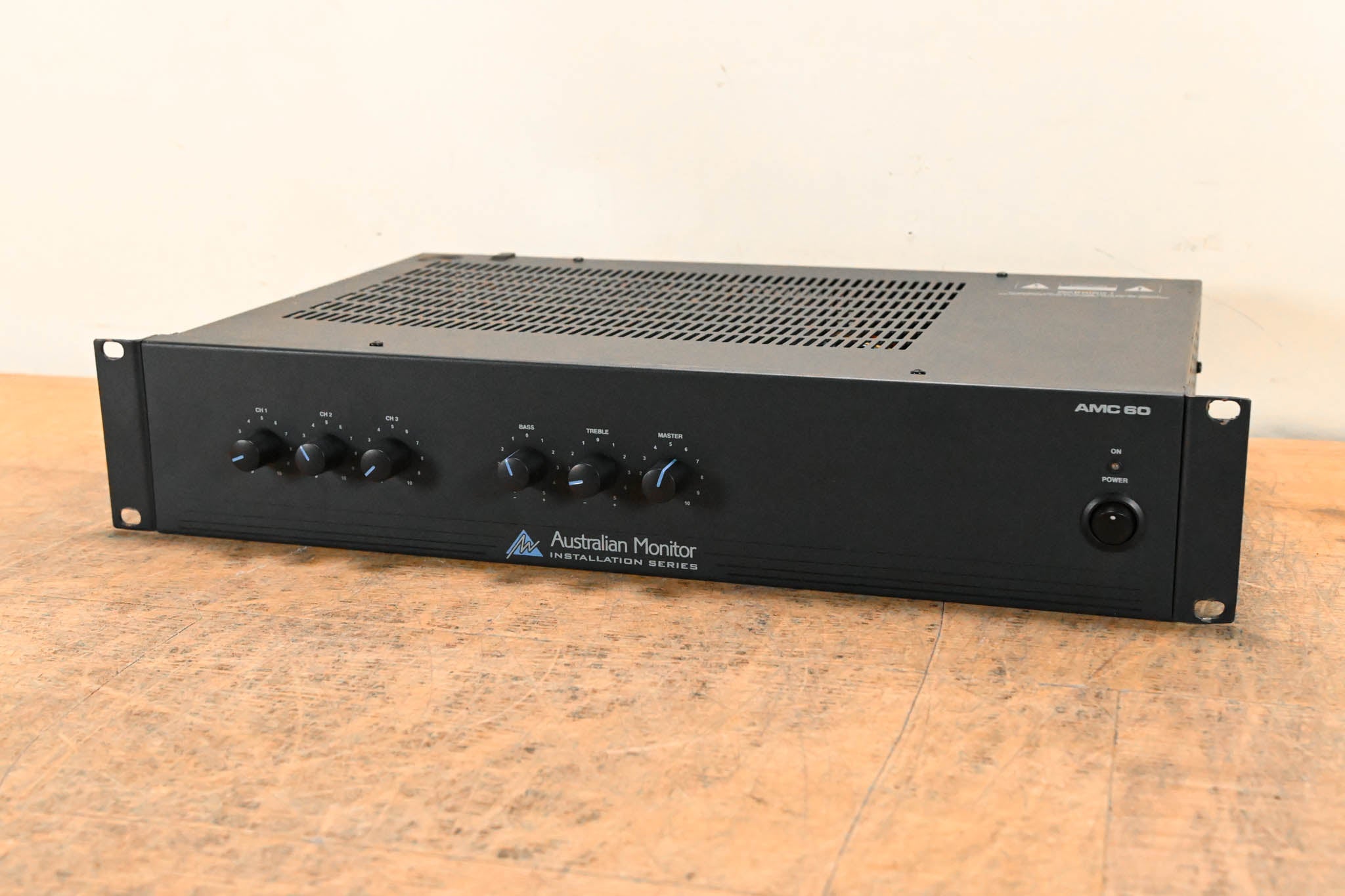 Australian Monitor AMC 60 60-Watt 2RU Mixer-Amplifier