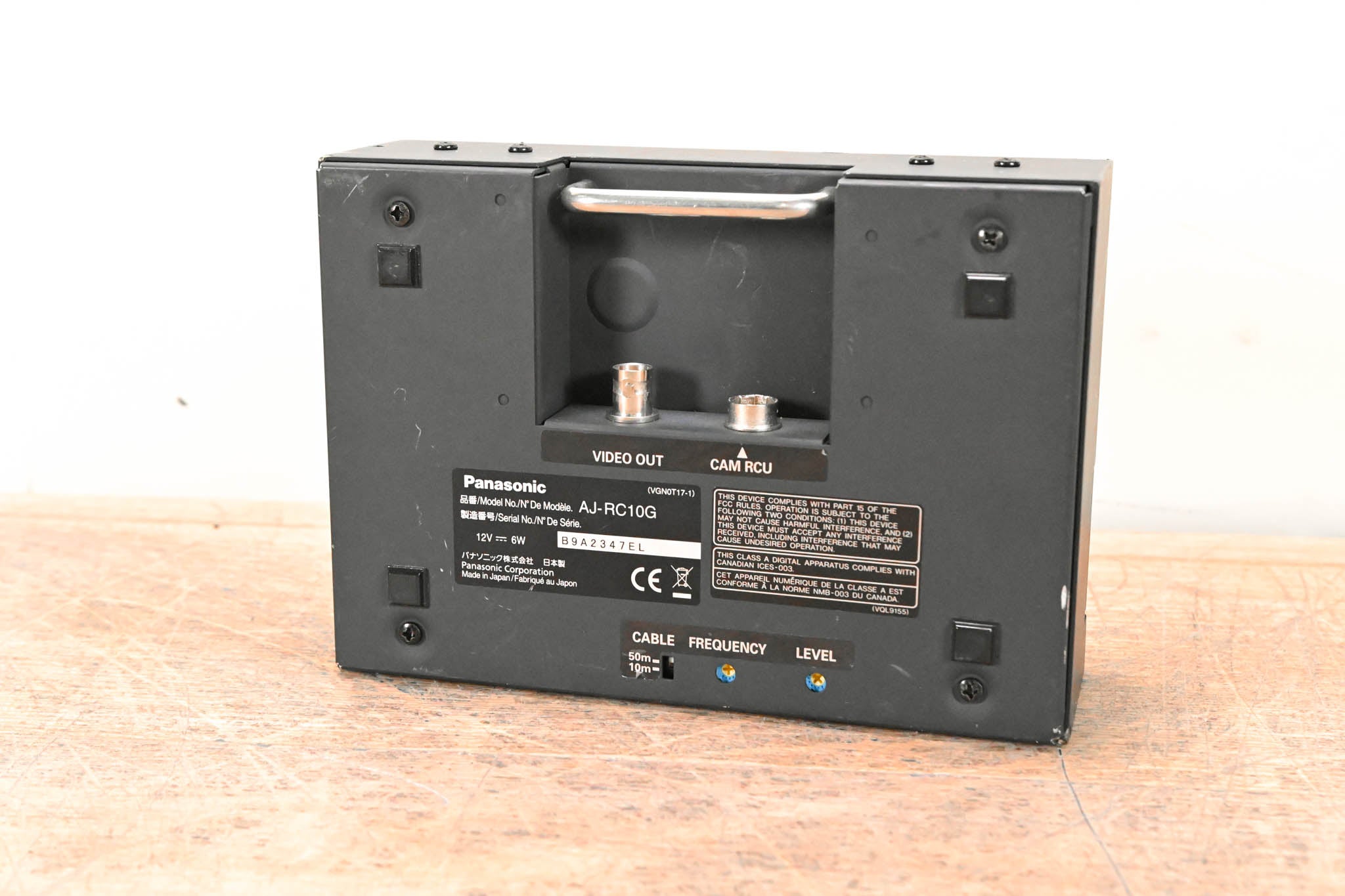 Panasonic AJ-RC10G Remote Control Unit