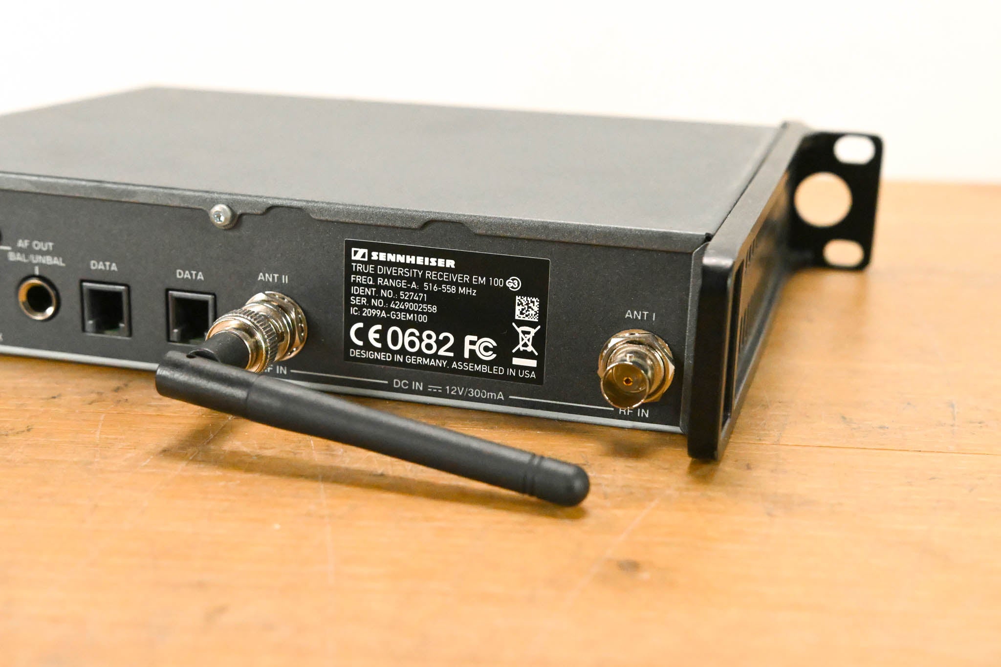 Sennheiser ew 100 G3 Bodypack Wireless System - A Range NO POWER SUPPLY