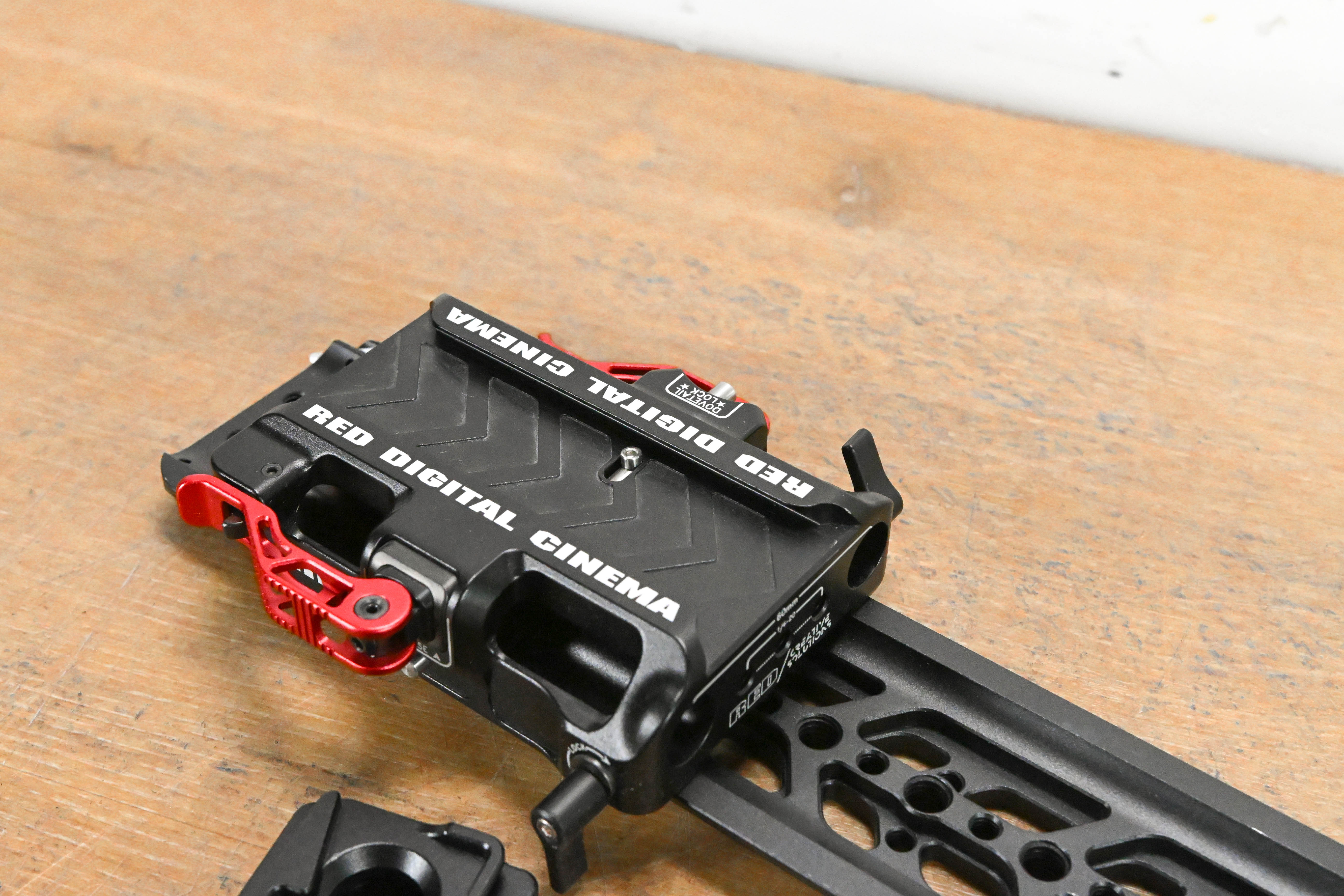 RED Digital Cinema V-RAPTOR QR Platform w/ Arca & Dovetail Plate