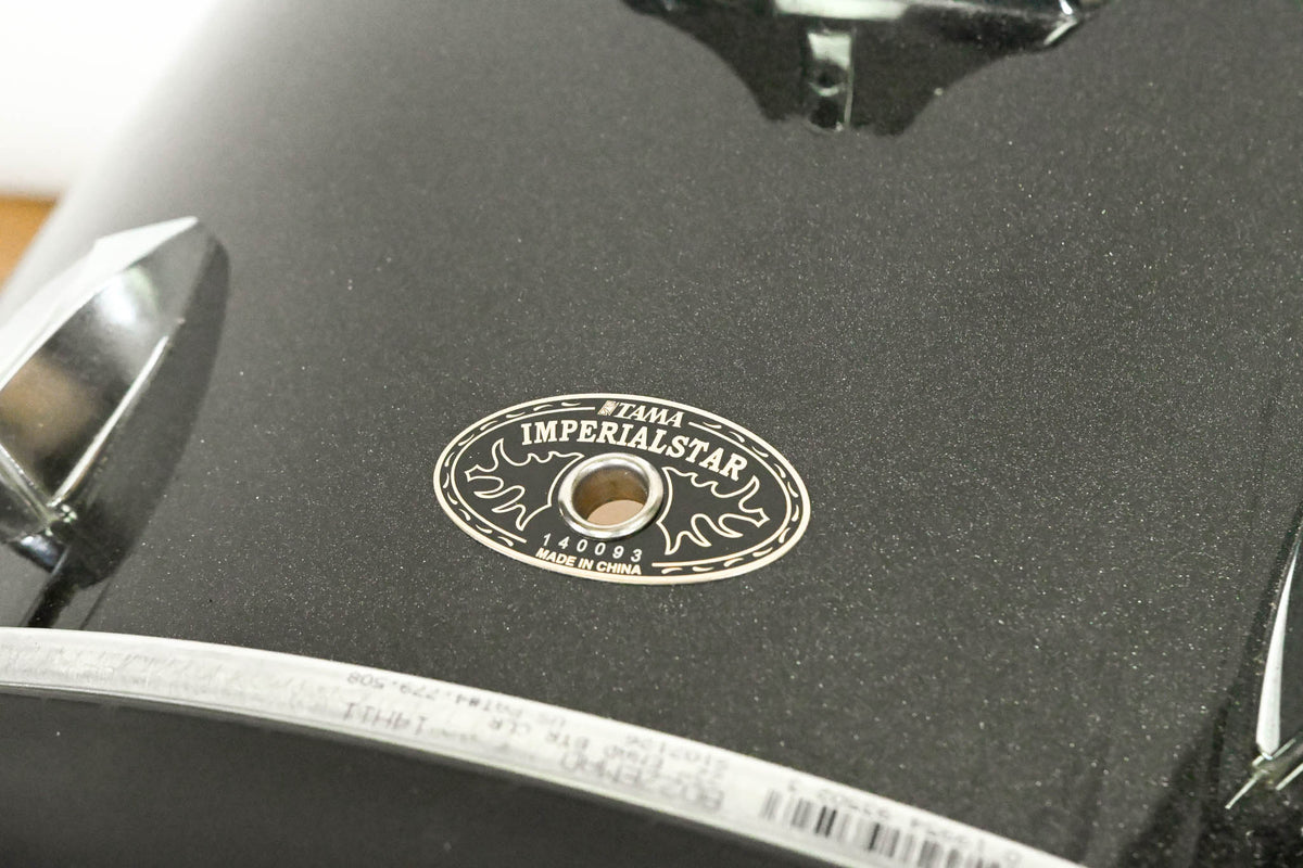 Tama Imperialstar 4-Piece Drum Kit - Black Sparkle