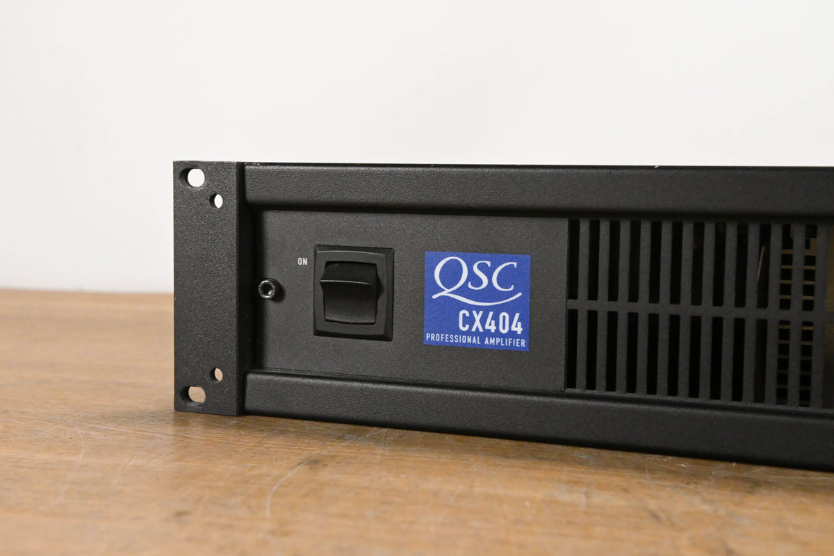 QSC CX404 400W 4-Channel Power Amplifier