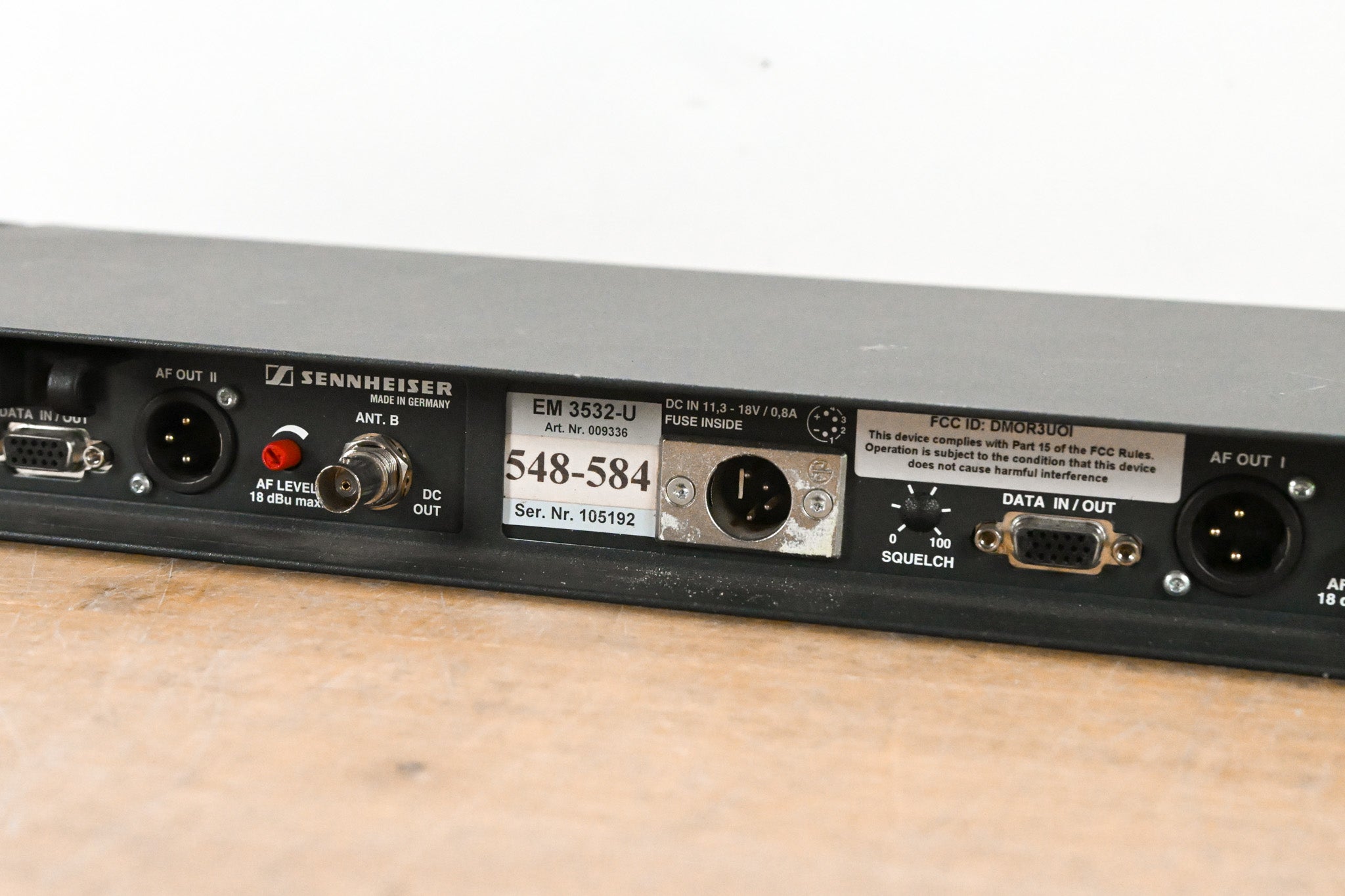 Sennheiser EM 3532-U Mikroport Receiver w/ SK5212-II Packs 548-584 MHz