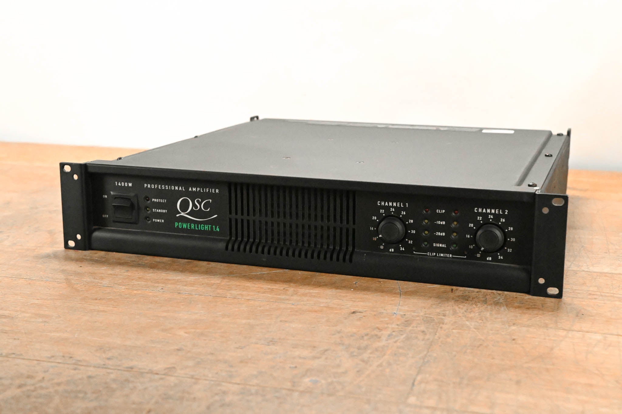 QSC PowerLight 1.4 2-Channel Power Amplifier
