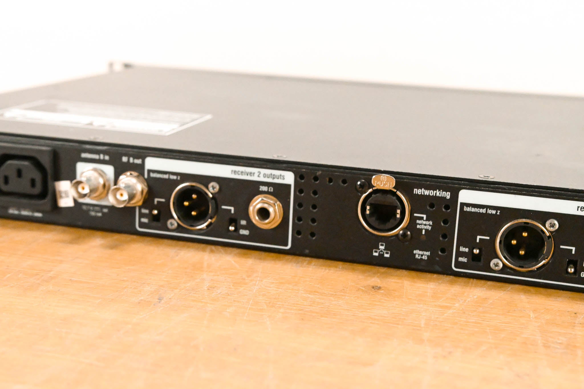 Shure UR4D+ Dual Wireless Receiver with UR2/KSM9 Mic Pair - H4 Band