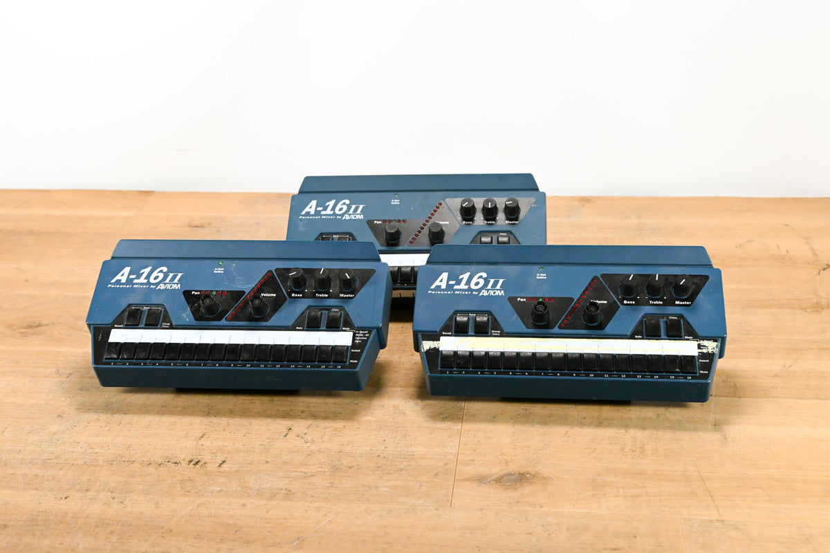 Aviom A-16II Personal Mixer (Pack of 3)