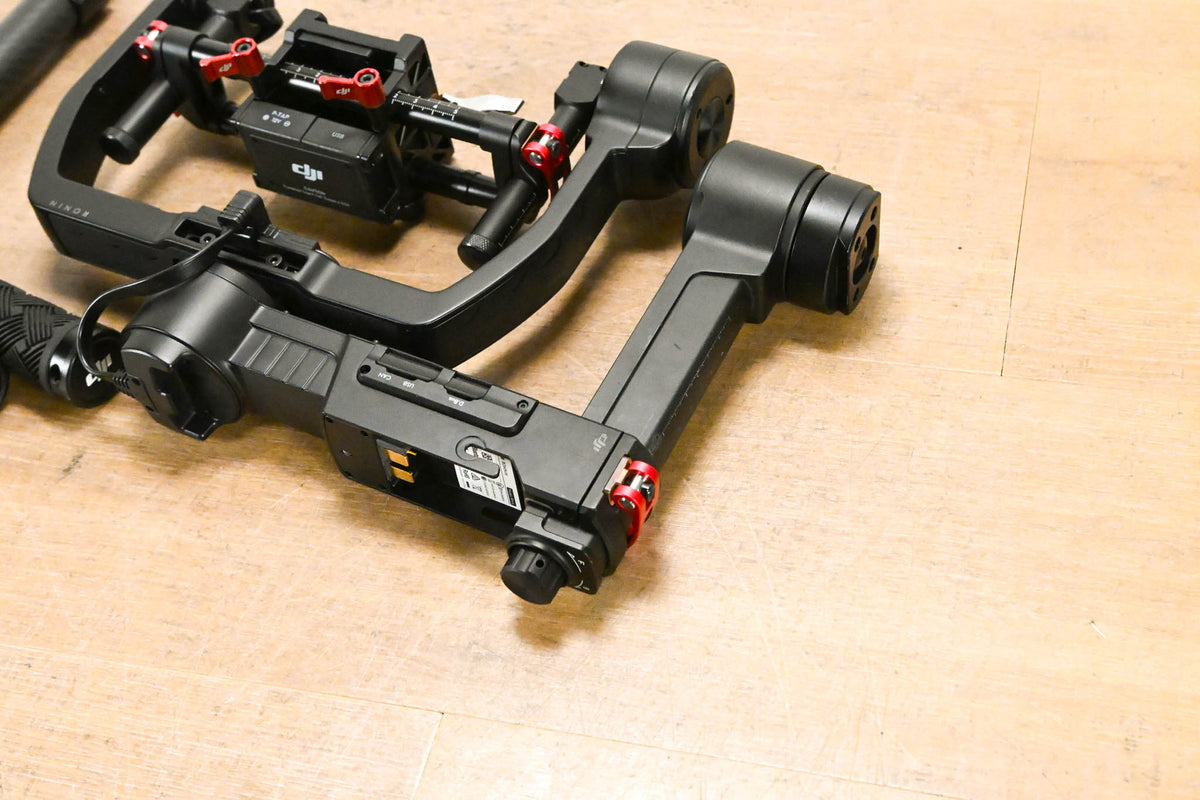 DJI Ronin-M RM-6 3-Axis Gimbal Stabilizer Body & Handles (INCOMPLETE)