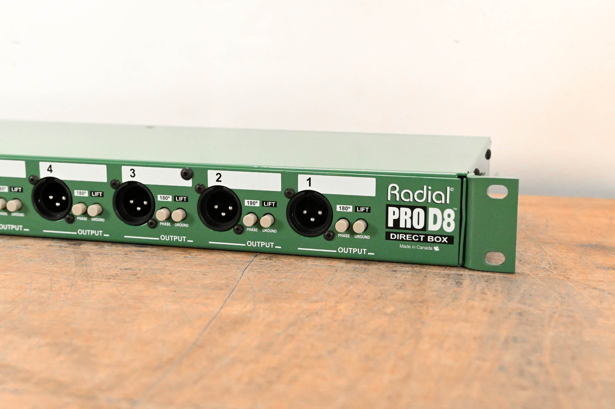 Radial Engineering ProD8 8-Channel Passive Instrument Direct Box
