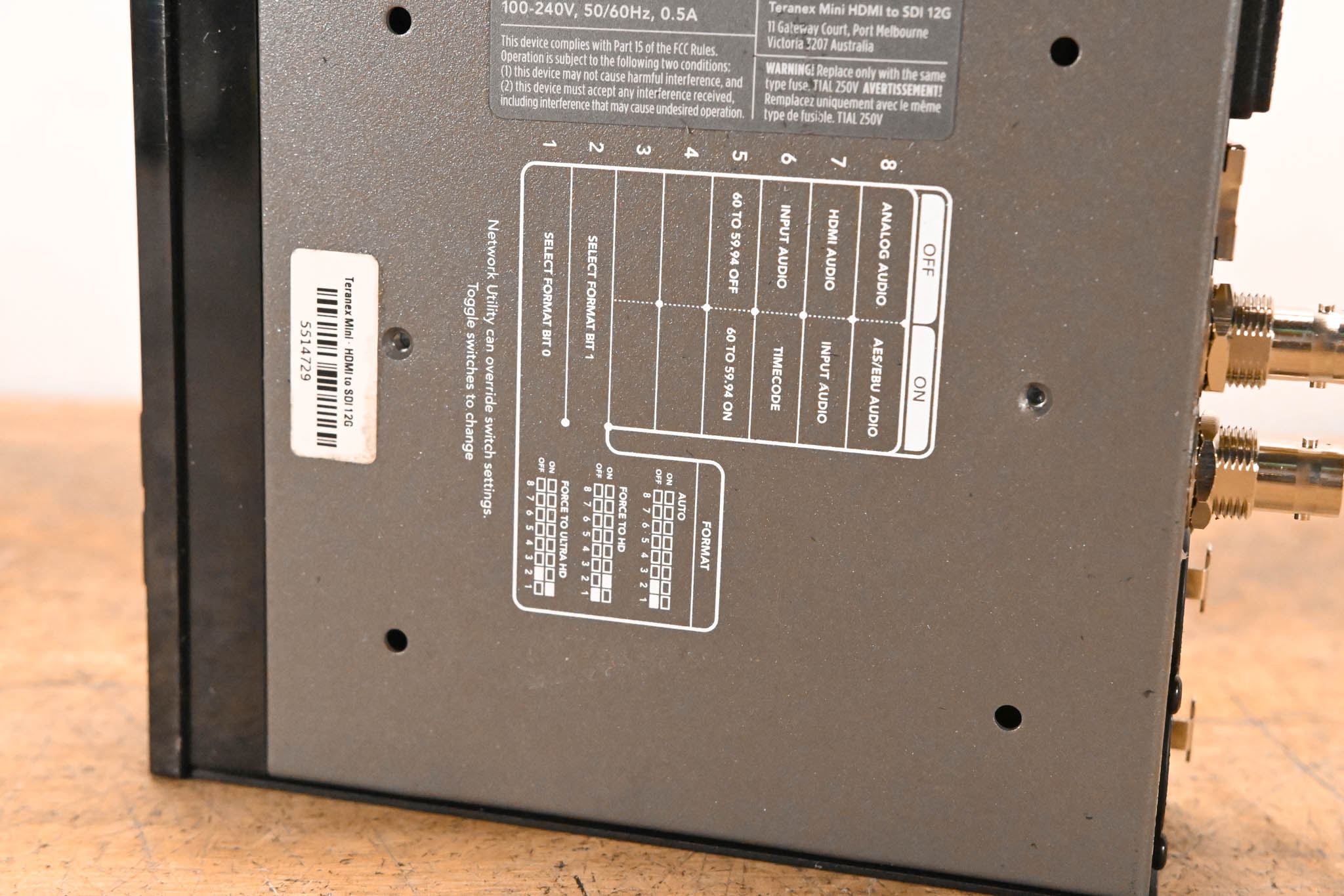 Blackmagic Design Teranex Mini HDMI to SDI 12G w/ Smart Panel