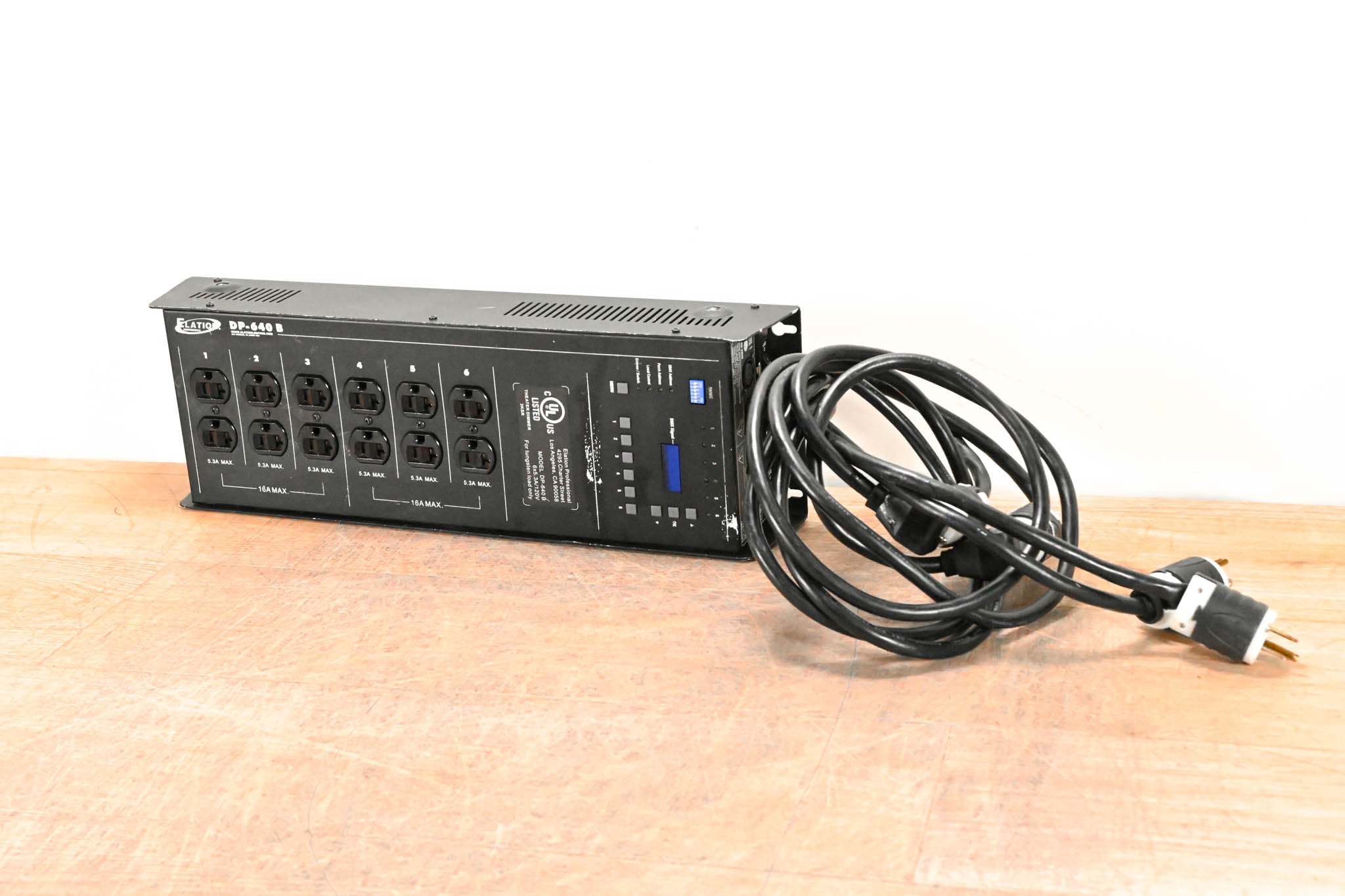 Elation DP-640B Hybrid 6-Channel DMX Dimmer/Switch Pack