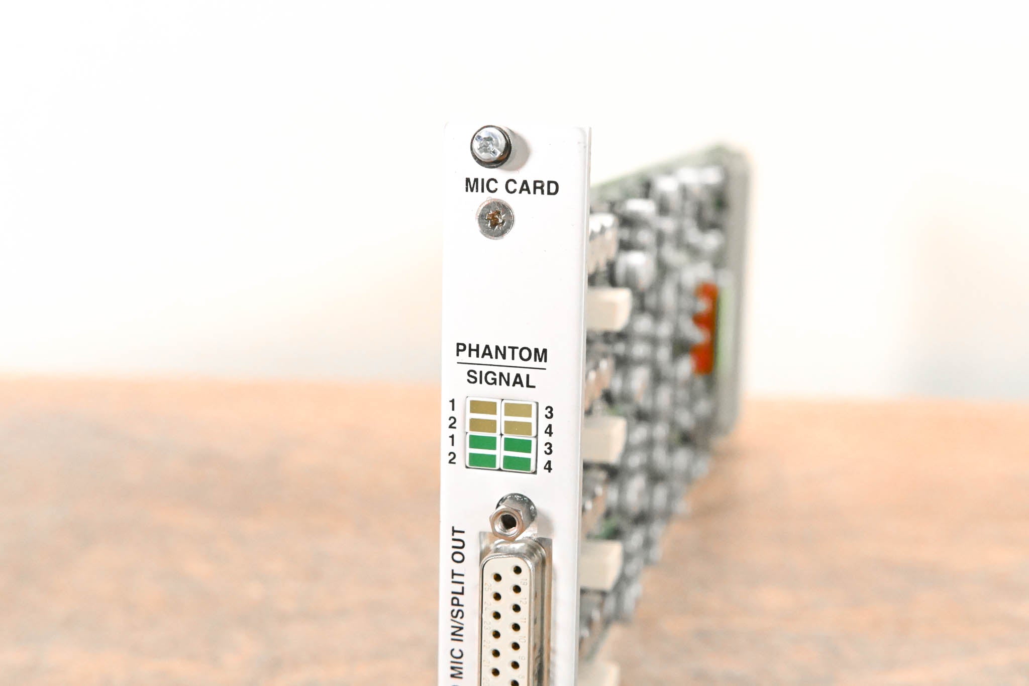 Studer Mic/Line In Card for D21m Modular I/O System