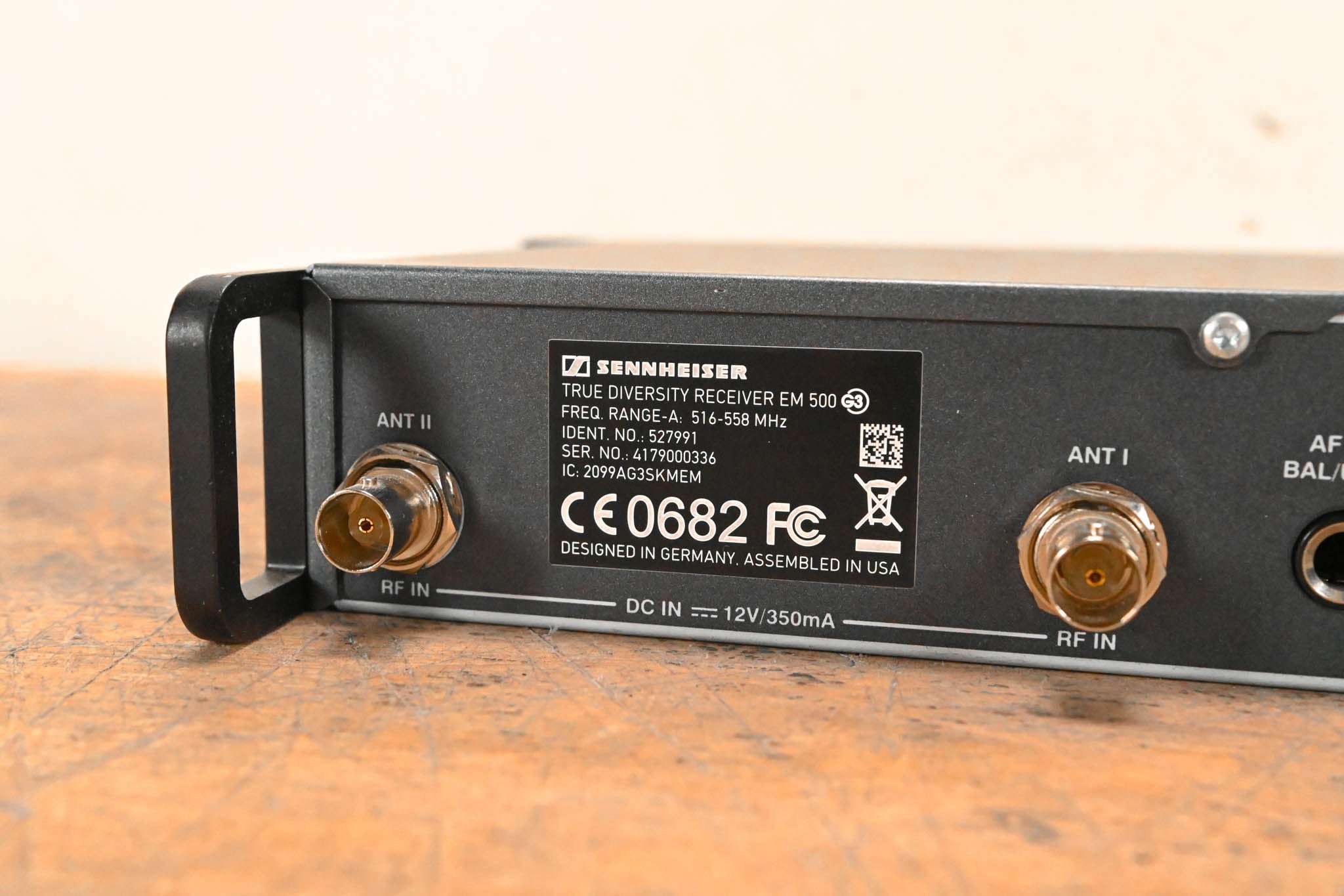 Sennheiser ew 500 G3 Bodypack Wireless System - A Range NO POWER SUPPLY