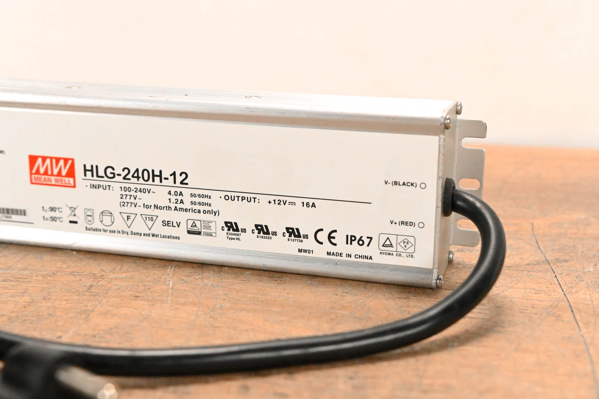 Mean Well HLG-240H-12 LED Driver Power Supply