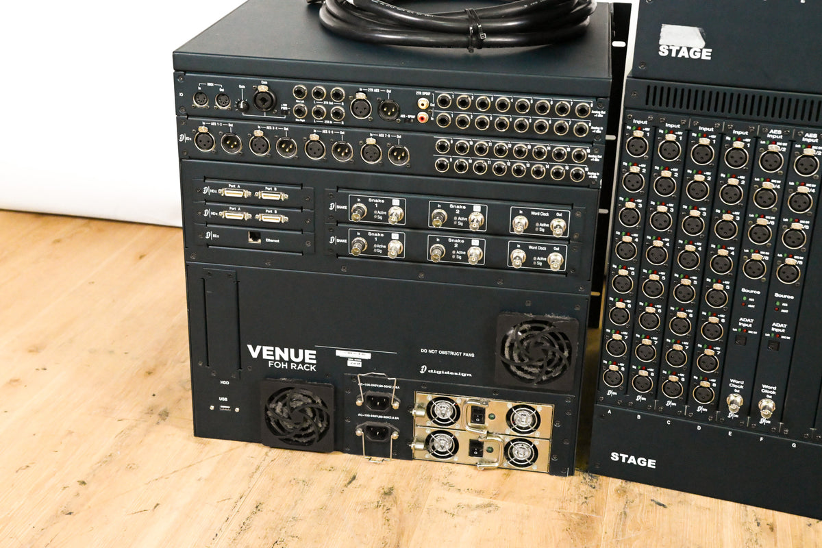 Digidesign VENUE D-Show Console w/ Side Car, FOH Rack & 2 Stage Racks
