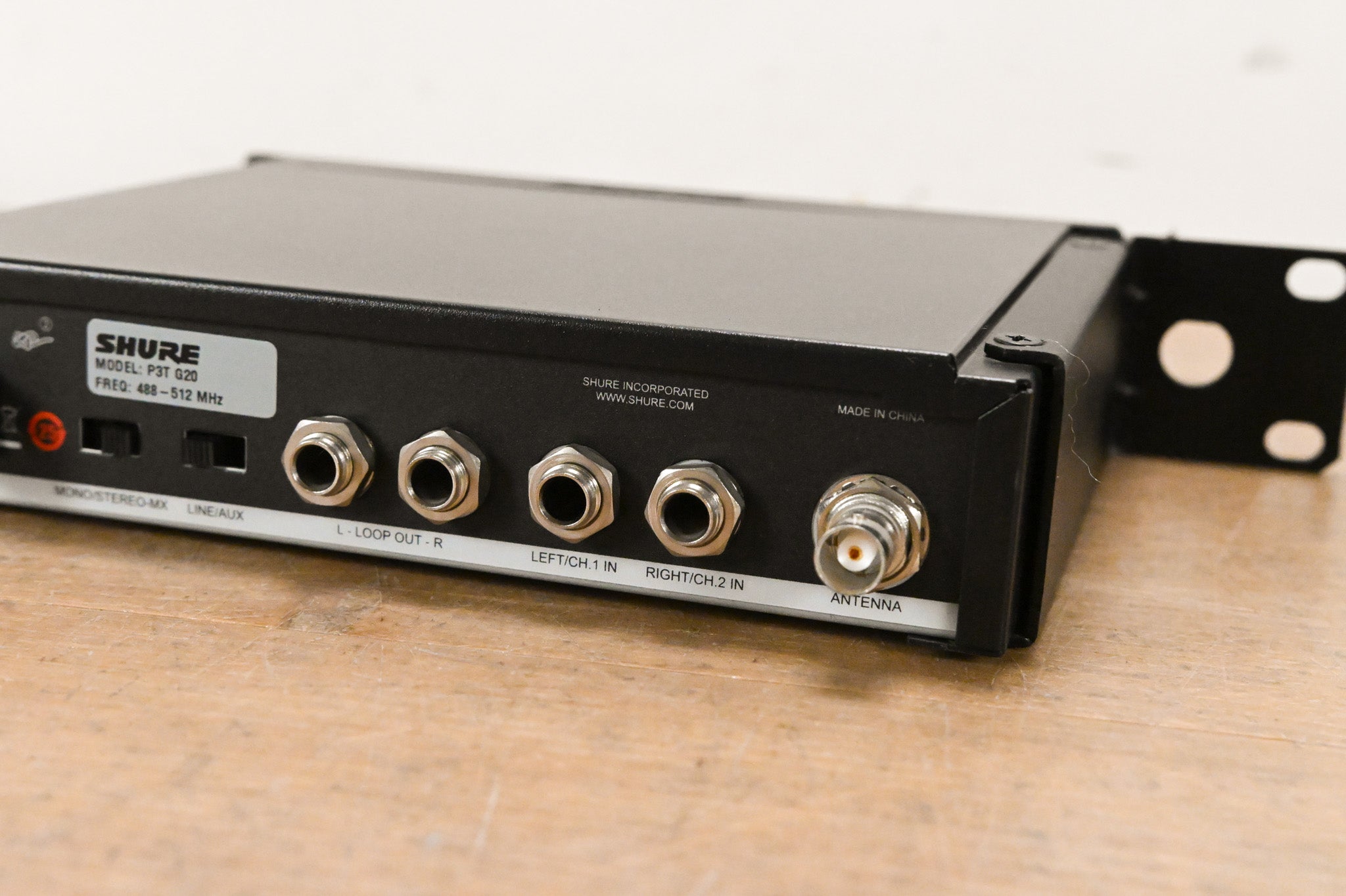 Shure P3T-G20 PSM 300 Wireless Transmitter - G20 Band (NO POWER SUPPLY)