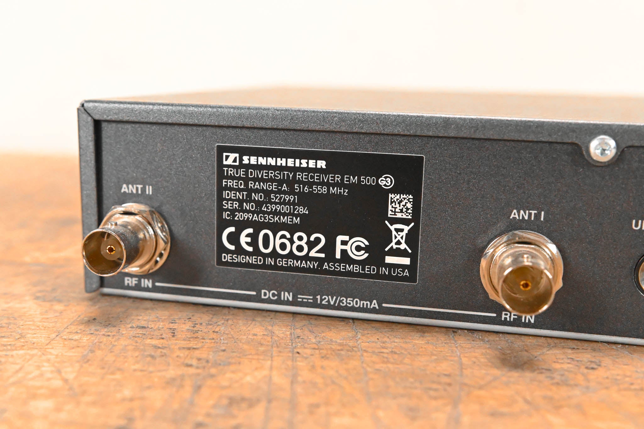 Sennheiser ew 500 G3 Handheld Wireless System - A Range NO POWER SUPPLY