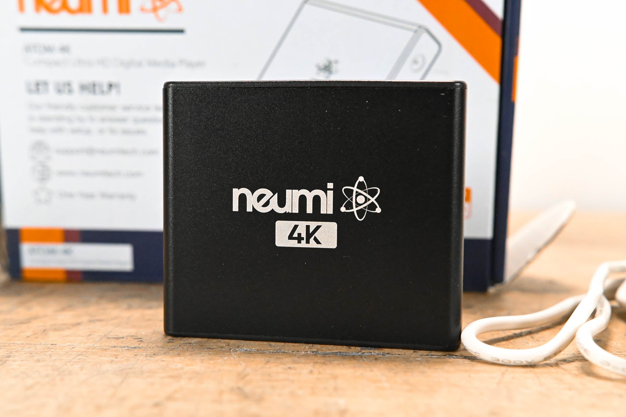 Neumi Atom 4K Ultra-HD Digital Media Player for USB Drives and SD Cards