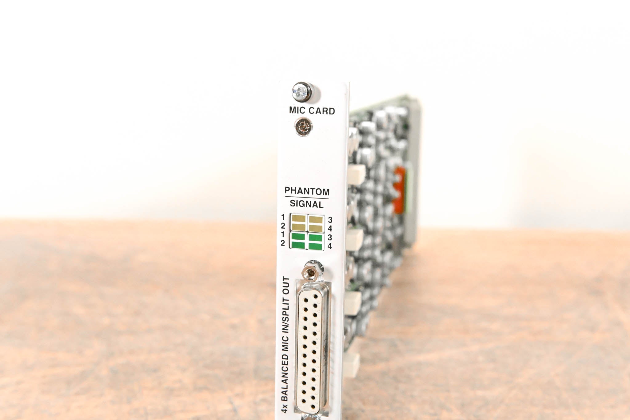 Studer Mic/Line In Card for D21m Modular I/O System