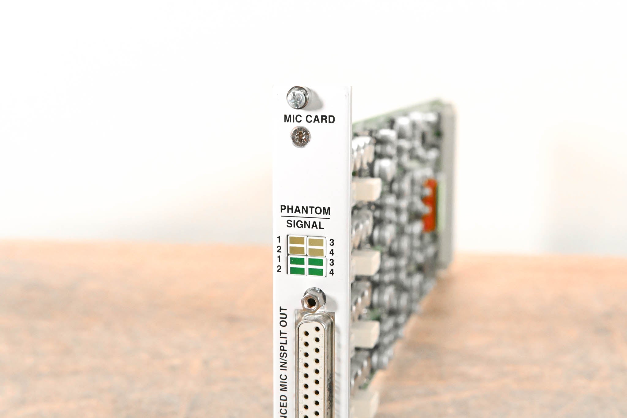 Studer Mic/Line In Card for D21m Modular I/O System