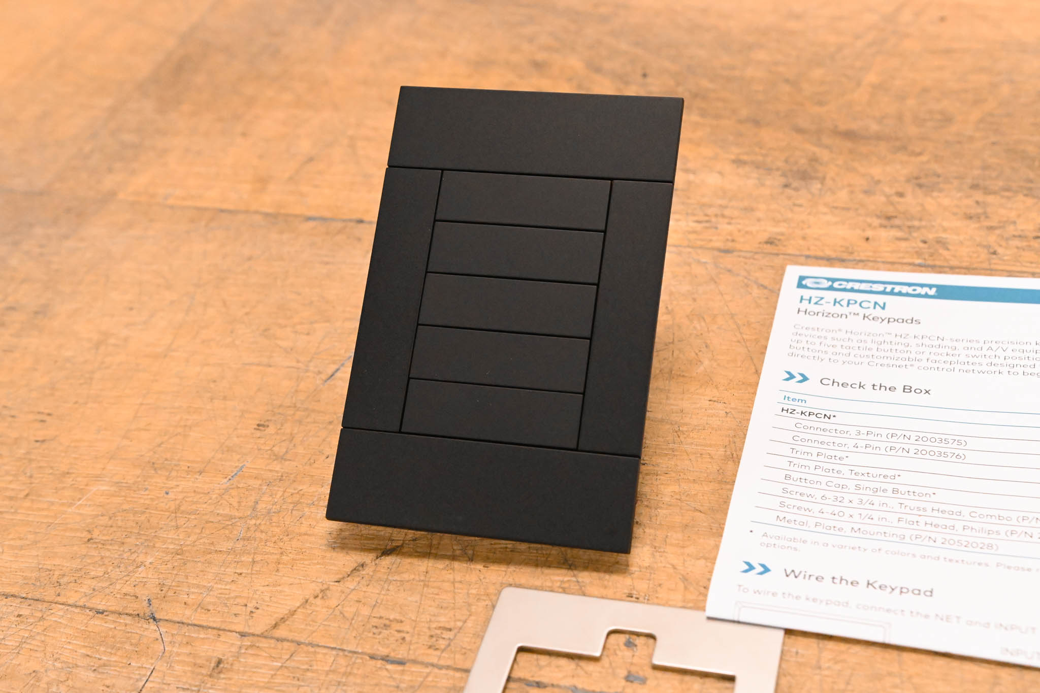 Crestron HZ-KPCN-B Horizon Communications Keypad - Black