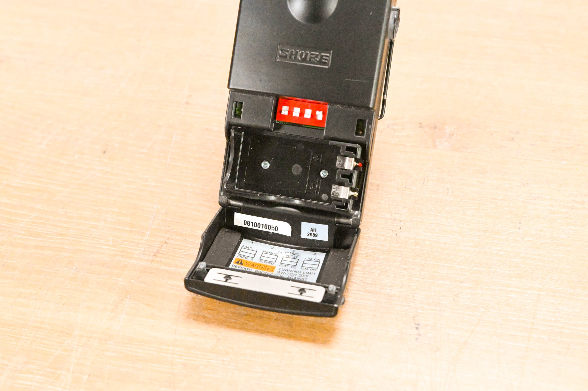 Shure P6R-HE Bodypack Receiver for PSM 600 System - HE Band