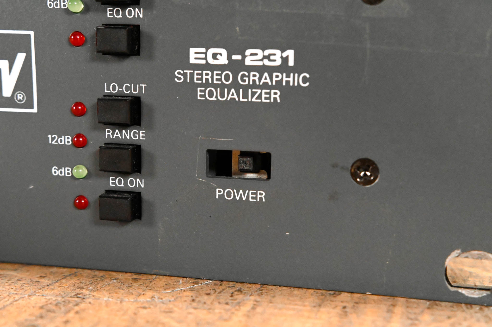 Electro-Voice (EV) EQ-231 Stereo One-Third Octave Graphic Equalizer