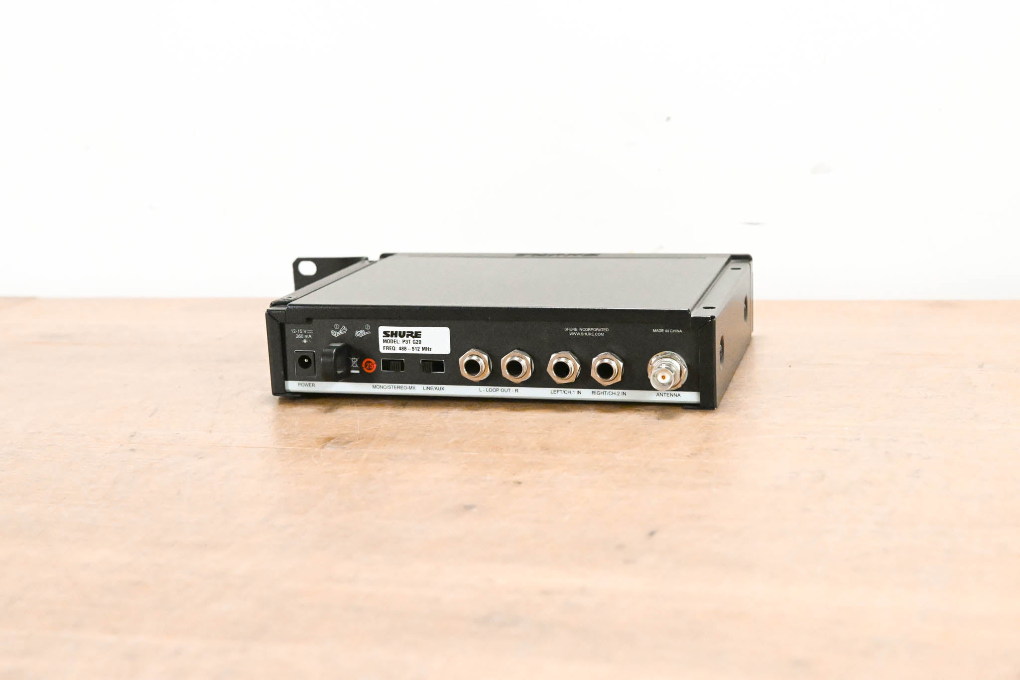 Shure PSM 300 Wireless IEM System G20 Range: 488-512 MHz (NO PSU)