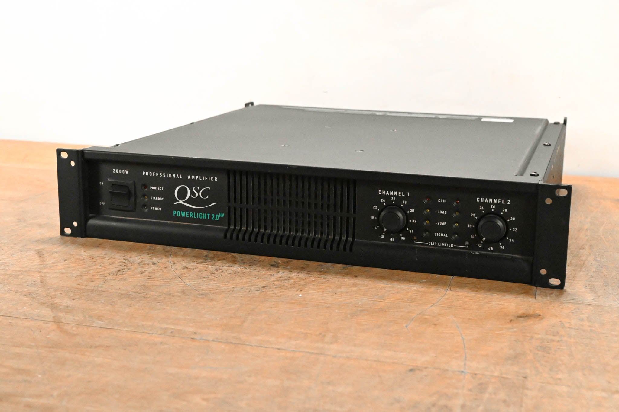 QSC Powerlight 2.0HV High-Voltage Power Amplifier