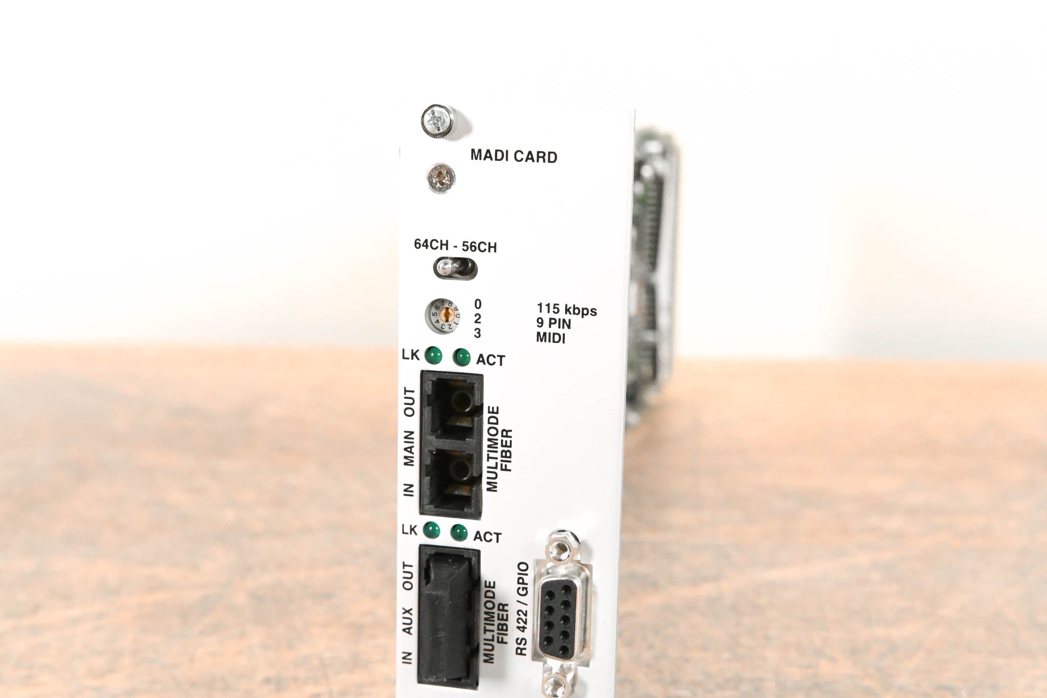 Studer MADI I/O Card for D21m Modular I/O System