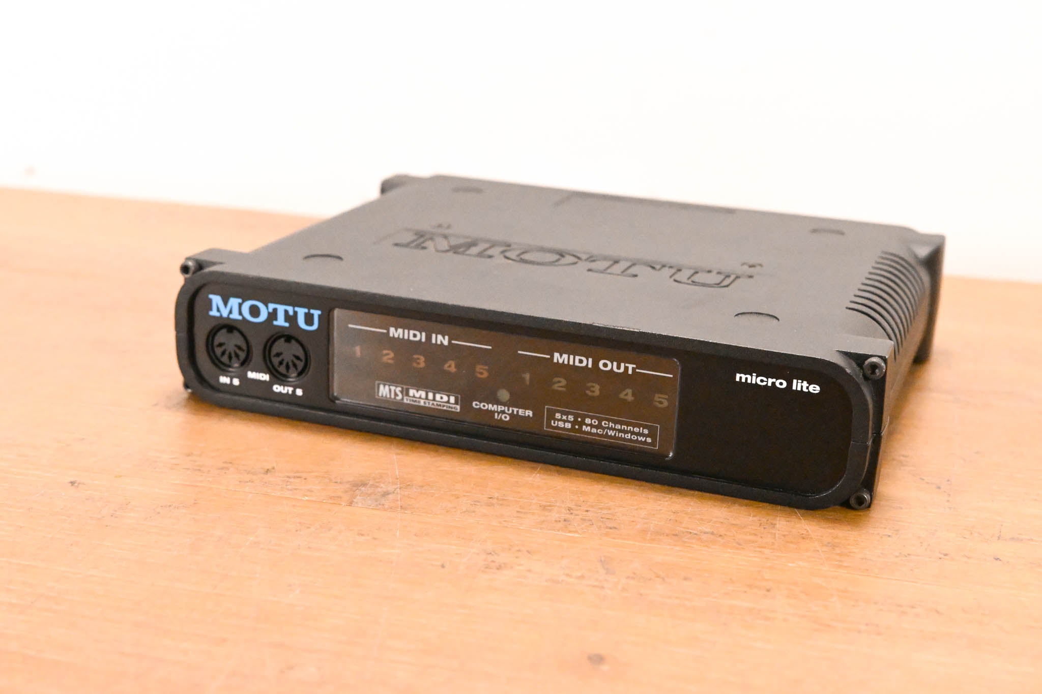 MOTU micro lite 5x5 USB MIDI Interface