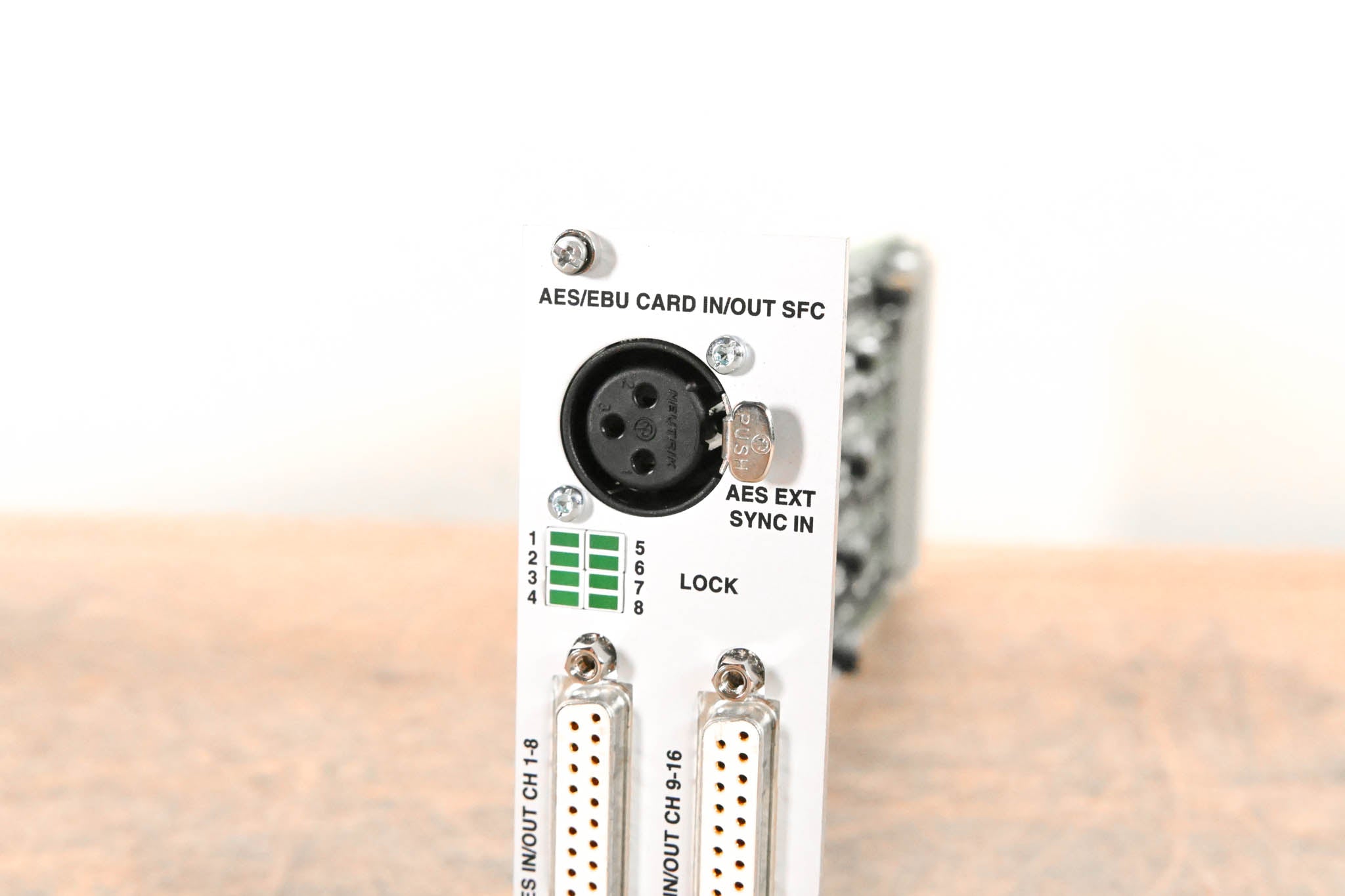Studer 16-ch in/16-ch out AES/EBU Card for D21m Modular I/O System