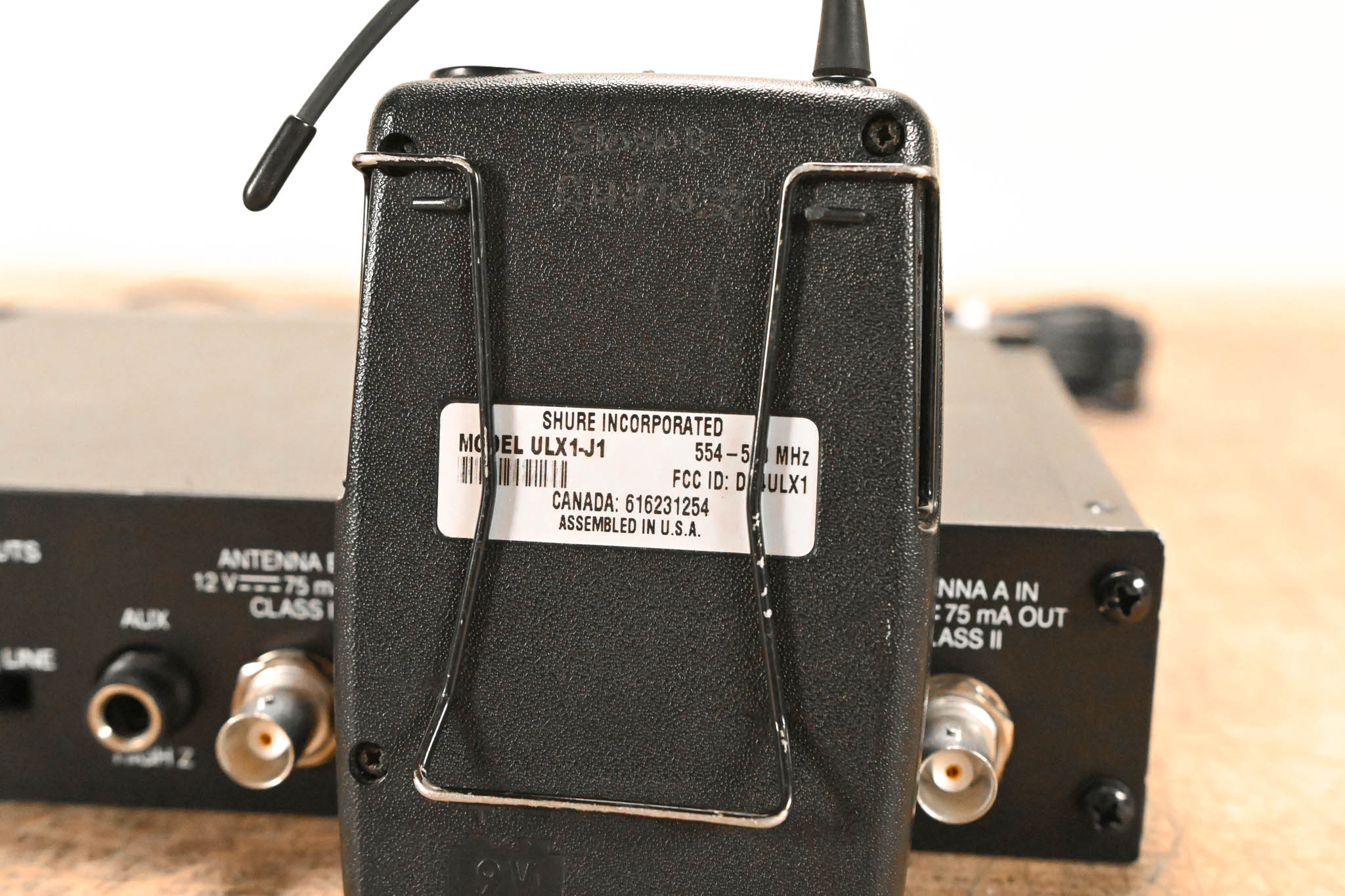 Shure ULXP14 Bodypack Wireless System - J1 Band: 554-590 MHz