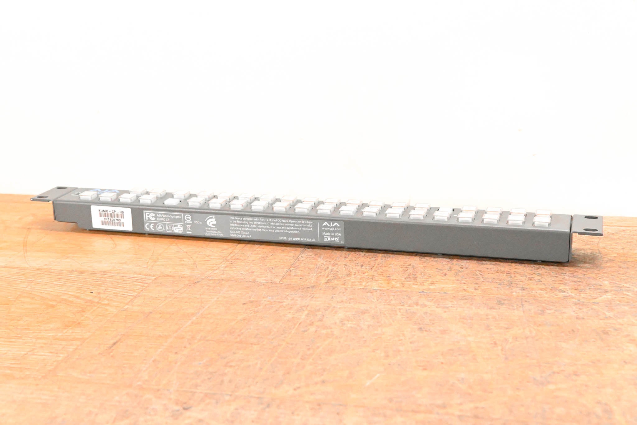 AJA KUMO CP 1RU Remote Control Panel for KUMO Routers (NO POWER SUPPLY)