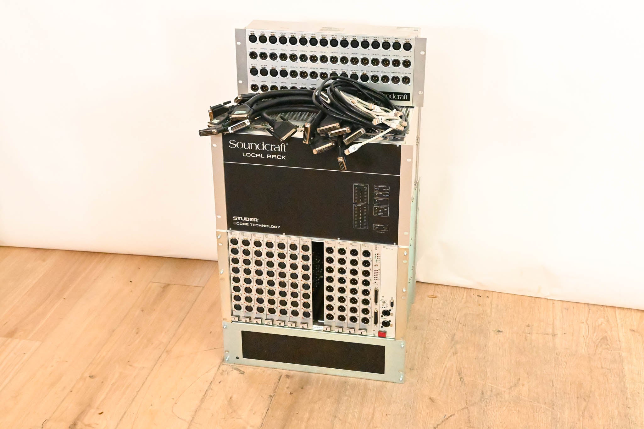 Soundcraft Vi6 Console with Local Rack, Stage Box, and Breakout Box