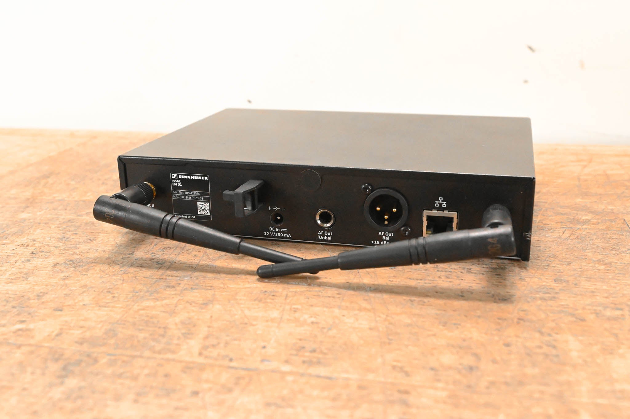 Sennheiser ew D1-845-S Digital Handheld Wireless System NO POWER SUPPLY