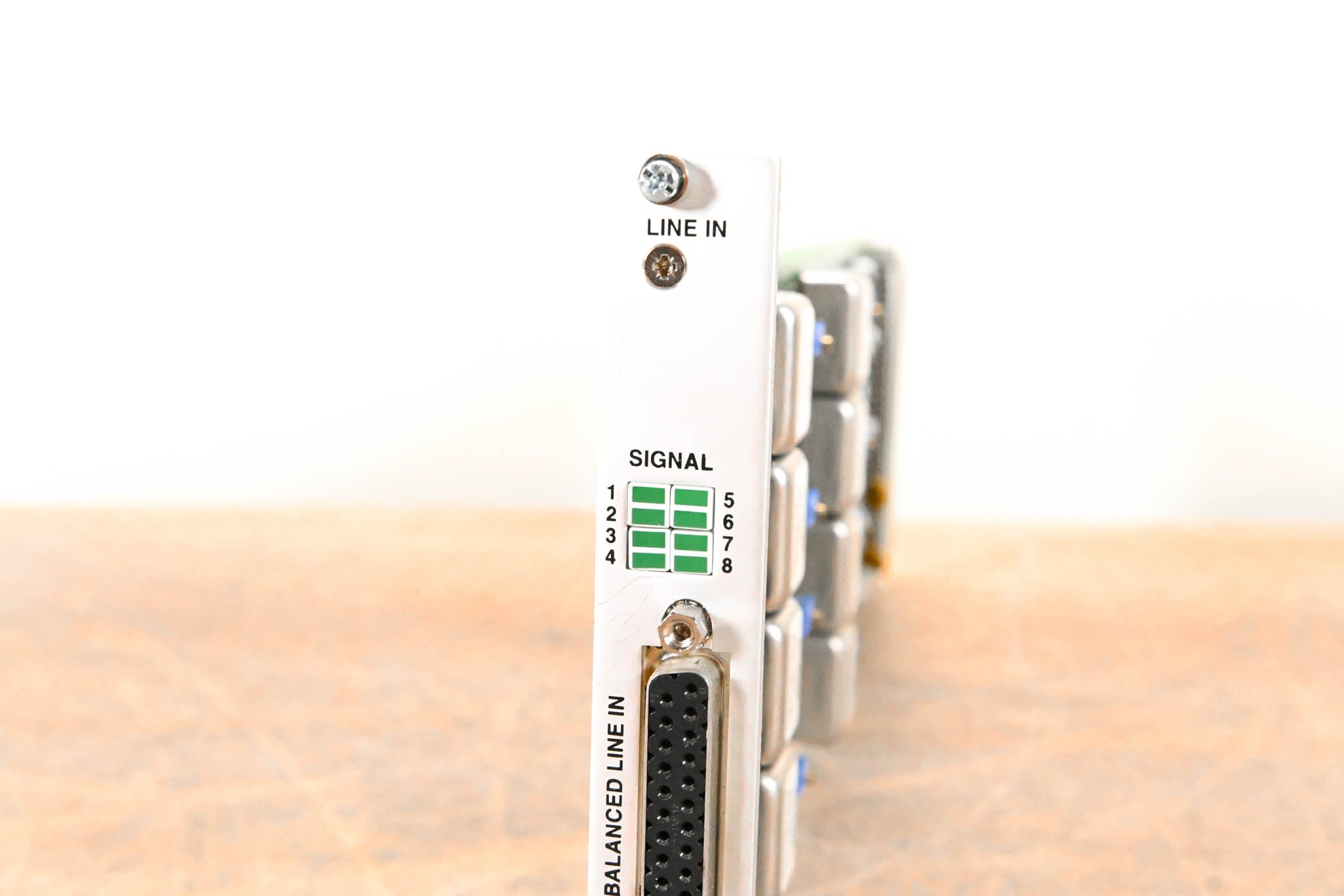 Studer 8-Channel Analog Line In Card for D21m & D23m Modular I/O Systems