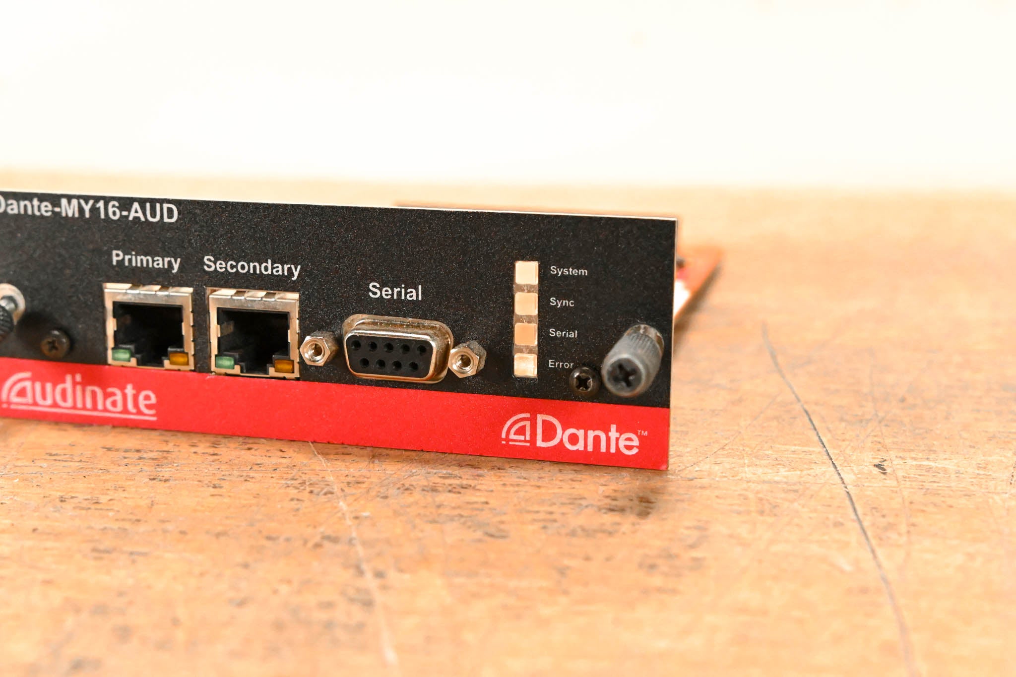 Audinate Dante-MY16-AUD 16-Channel Dante Network I/O Card